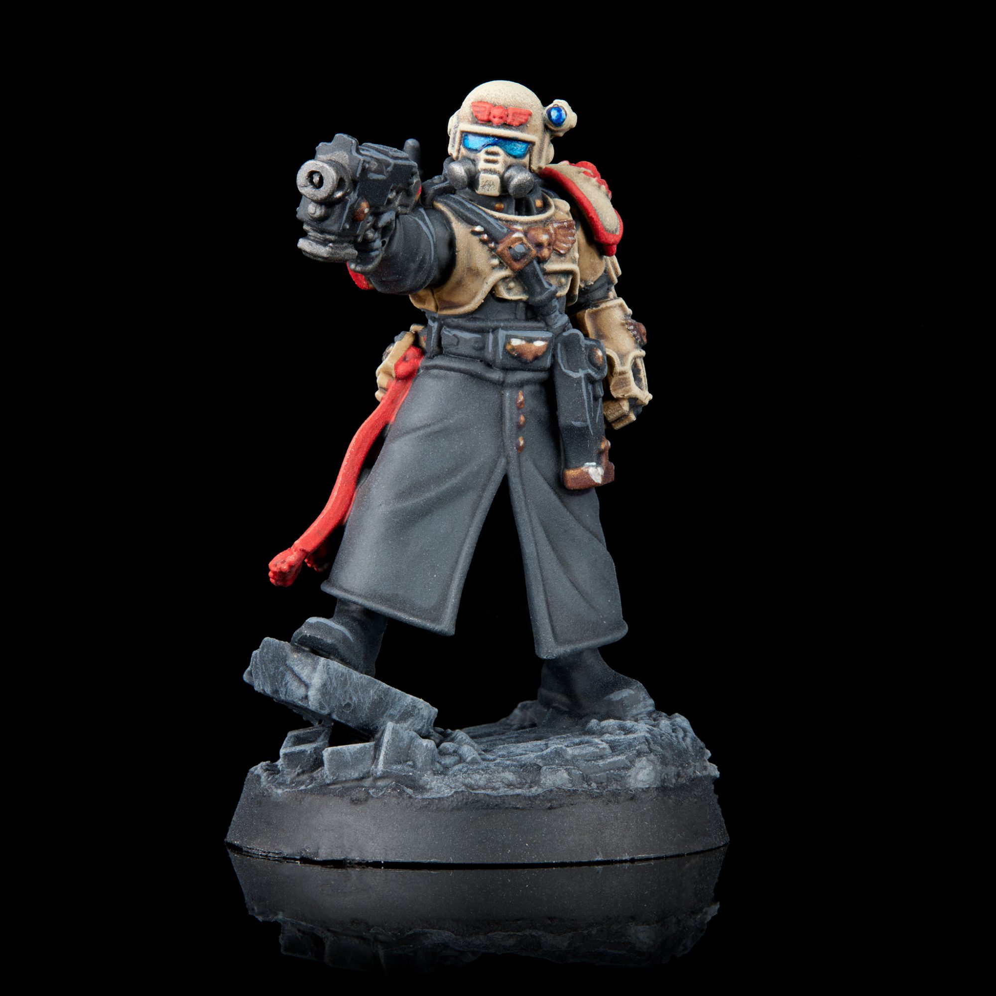 Model Review Cadian Castellan Attilan Rough Riders Commissar And