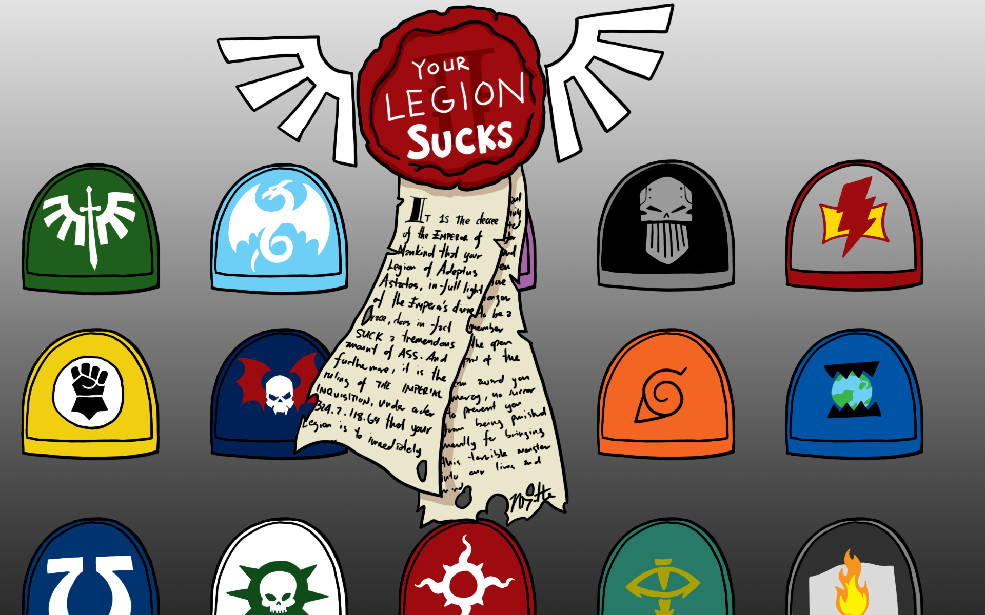 Which space marine legion are you