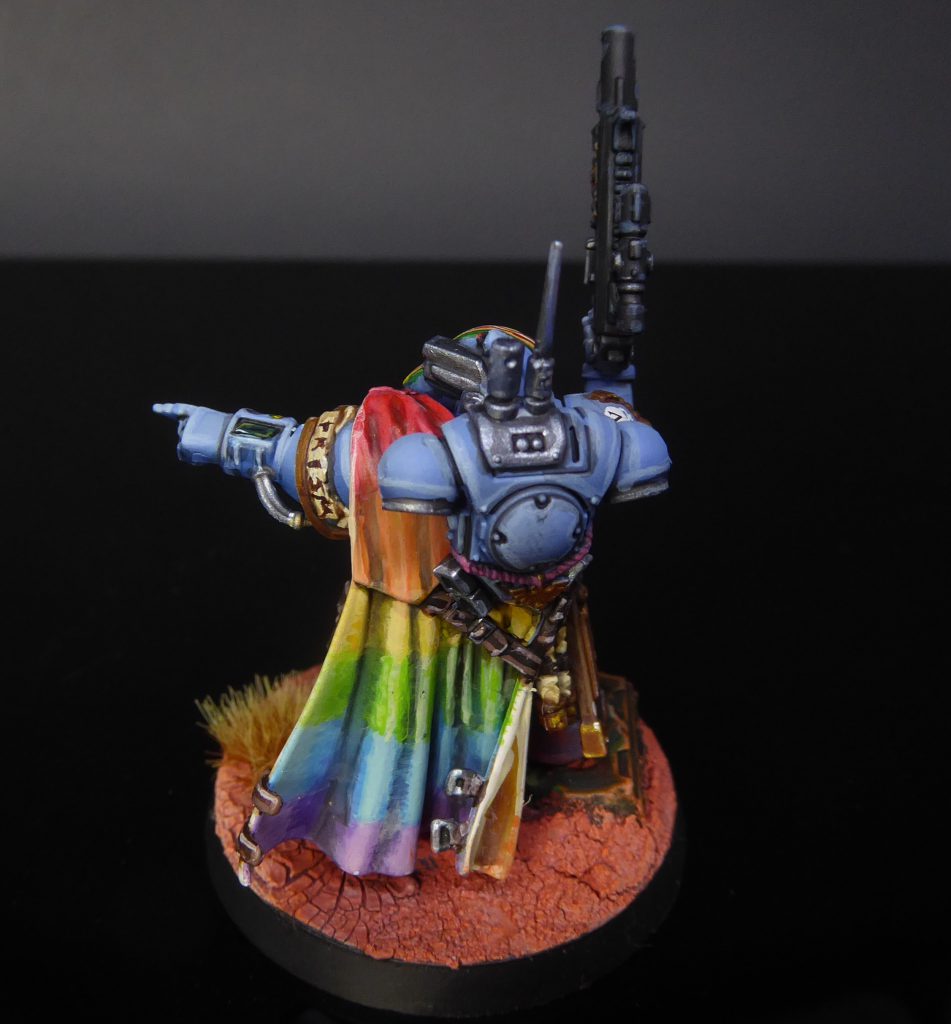 Rainbow Warriors Phobos Captain Rear