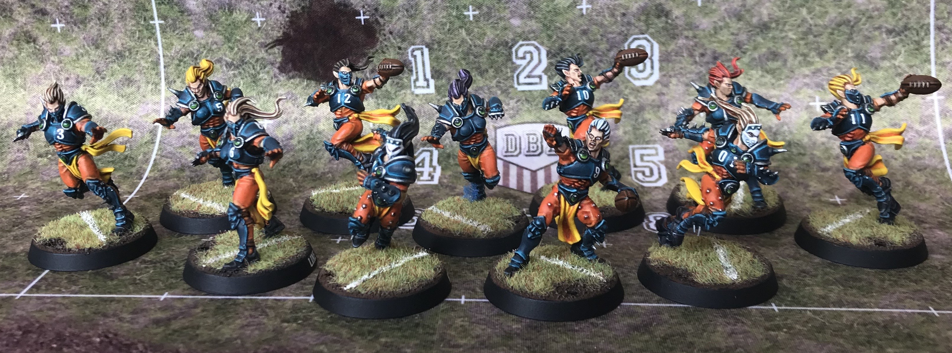 Blood Bowl: Pro Elf Team by Iron Golems