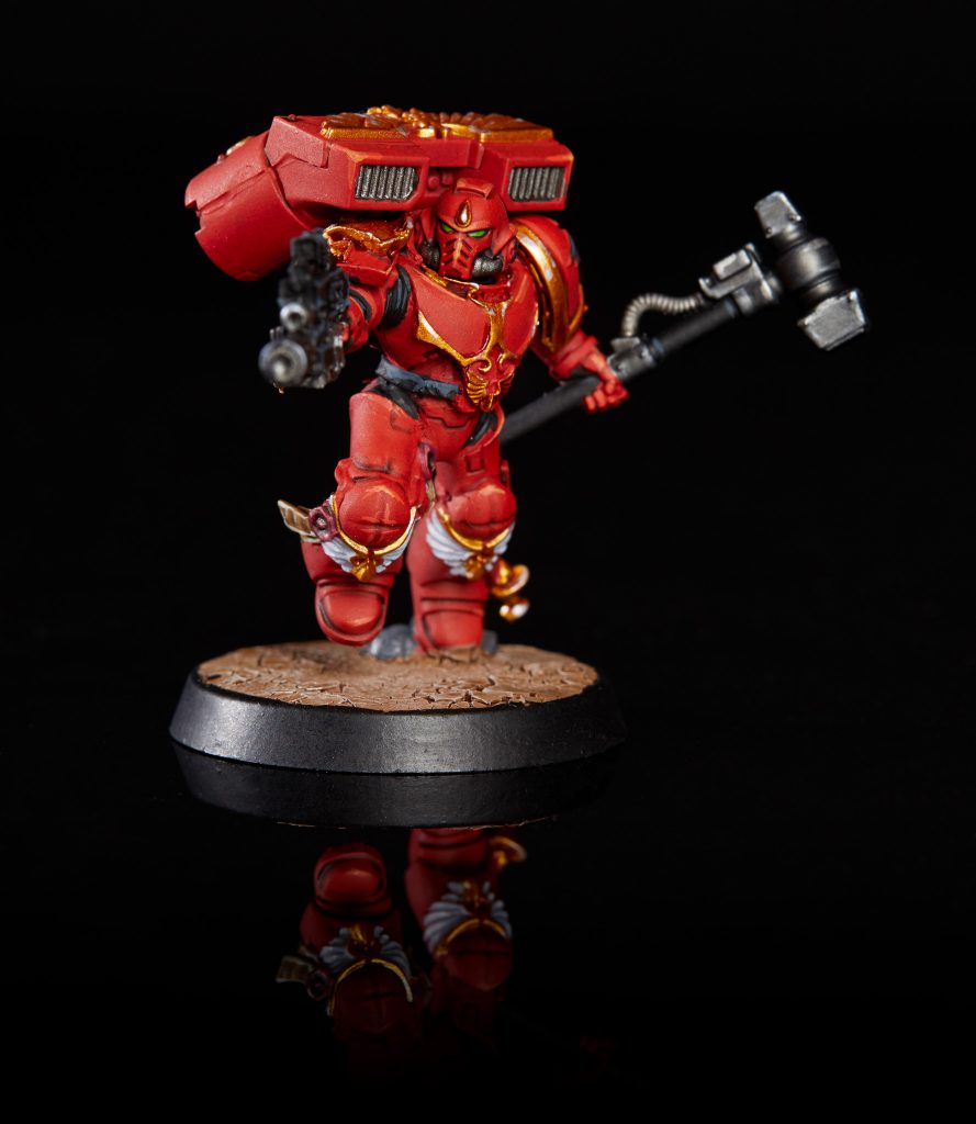 Blood Angels Captain with Thunder Hammer