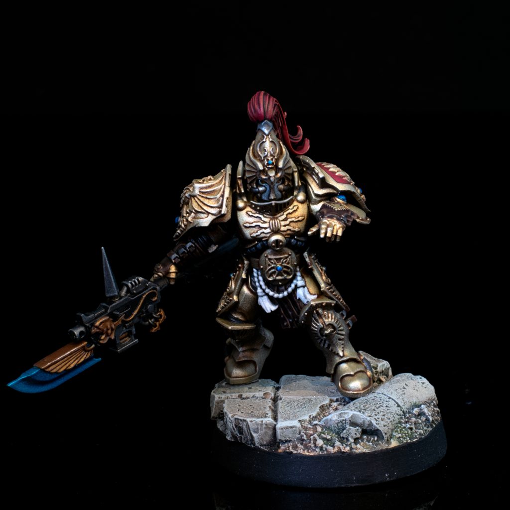 Adeptus Custodes Guardian with Guardian Spear