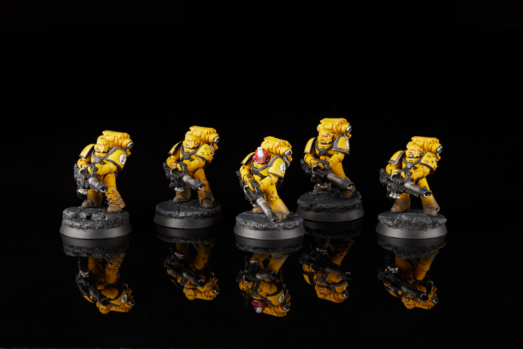 Imperial Fists Lascannon Support Squad