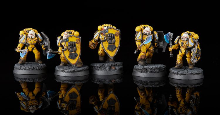 Imperial Fists Phalanx Warders
