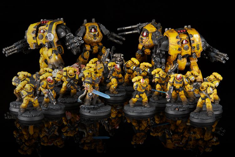 Imperial Fists Primaris Army