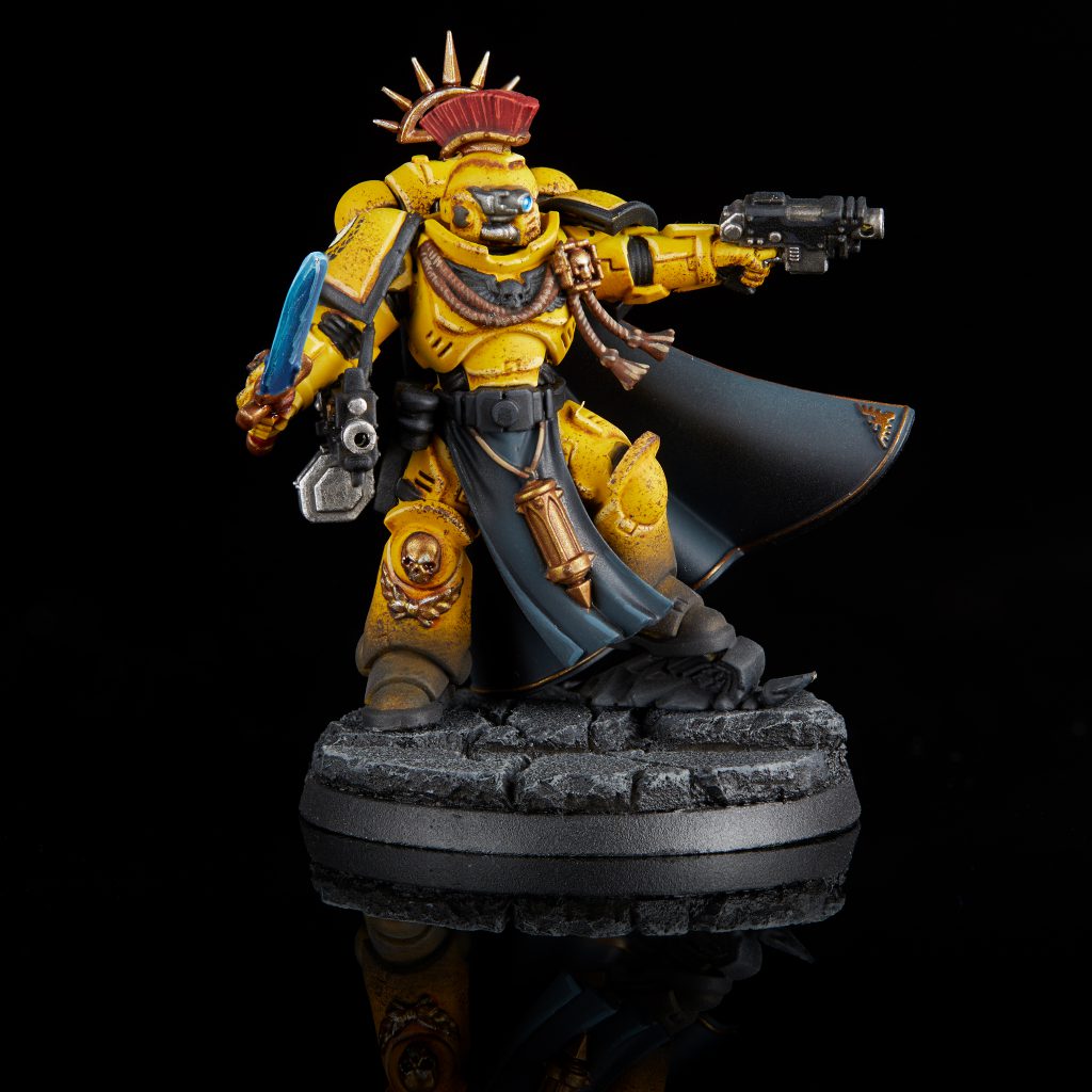 Imperial Fists Primaris Captain with Power Sword