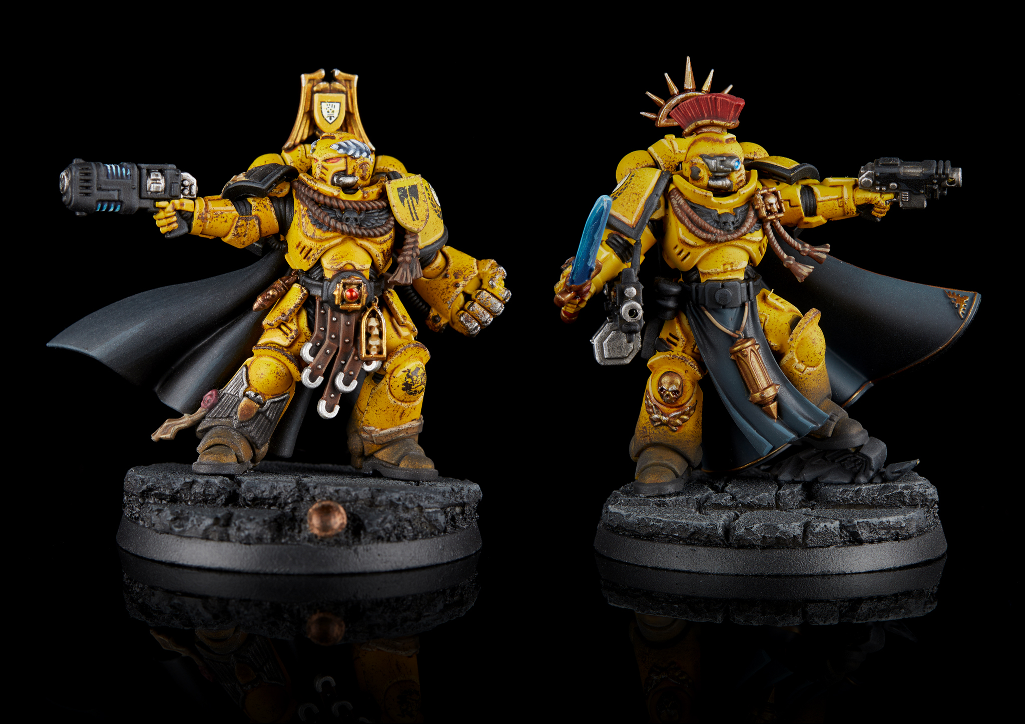 Imperial Fists Primaris Captains