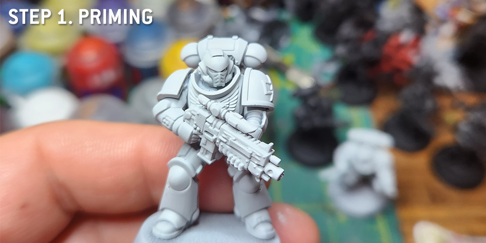First impression: White Scar spray primer (replacing Corax White) » Tale of  Painters