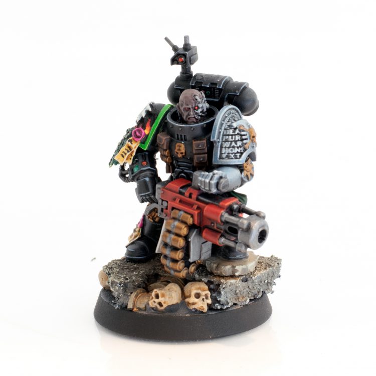 Deathwatch Salamander with Frag Canon