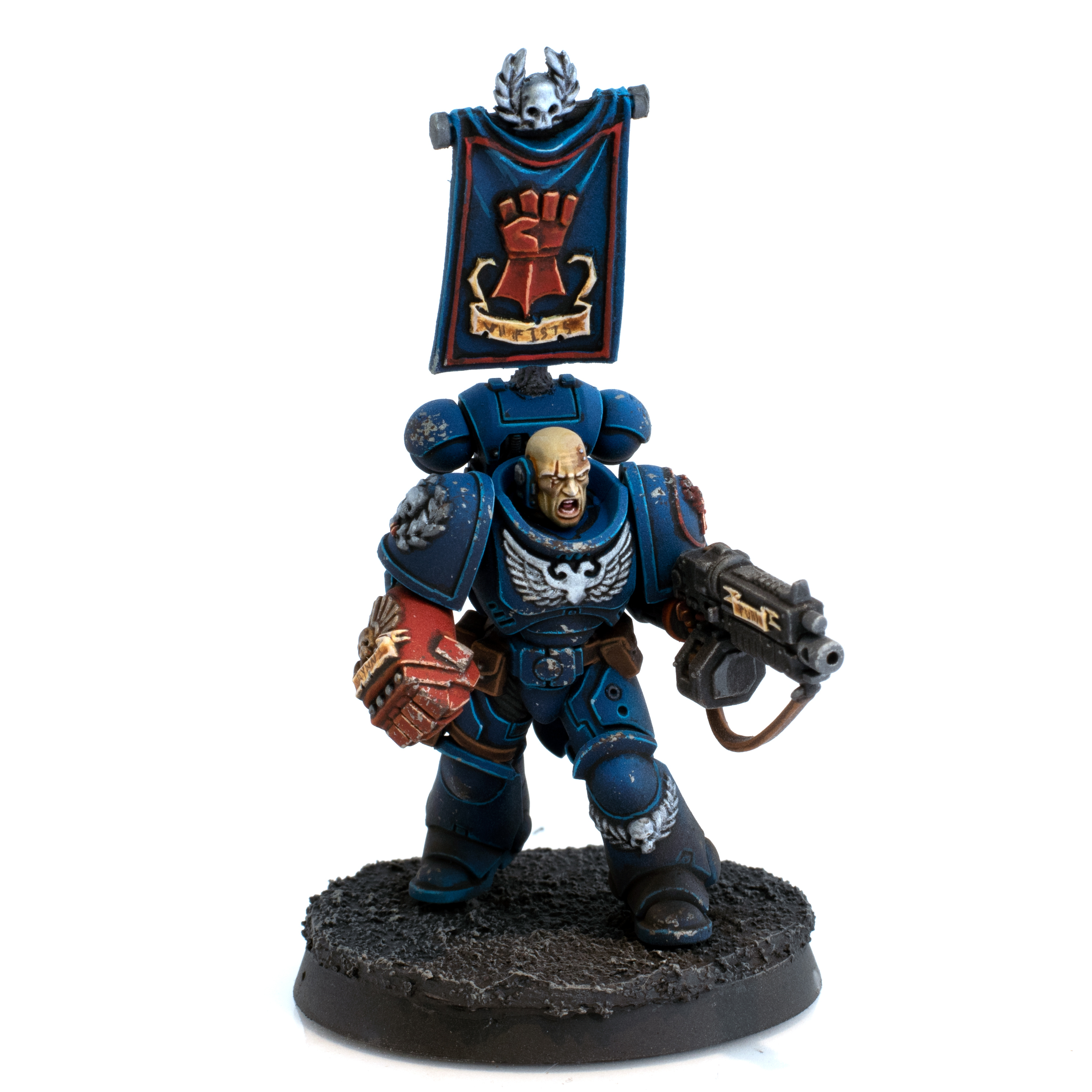 NEW STYLE Warhammer 40k Chaos Space Marine Power Fist  