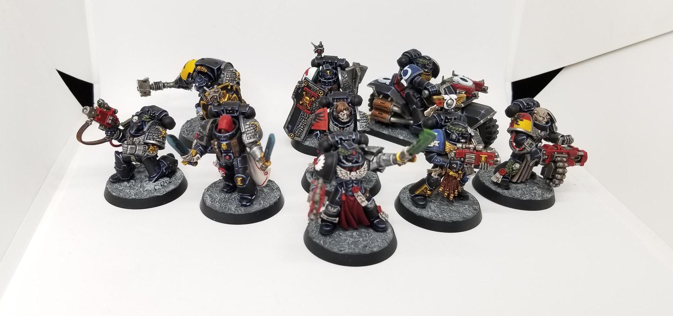 WARHAMMER 40K SPACE MARINE DEATHWATCH ARMY MANY UNITS TO CHOOSE FROM 