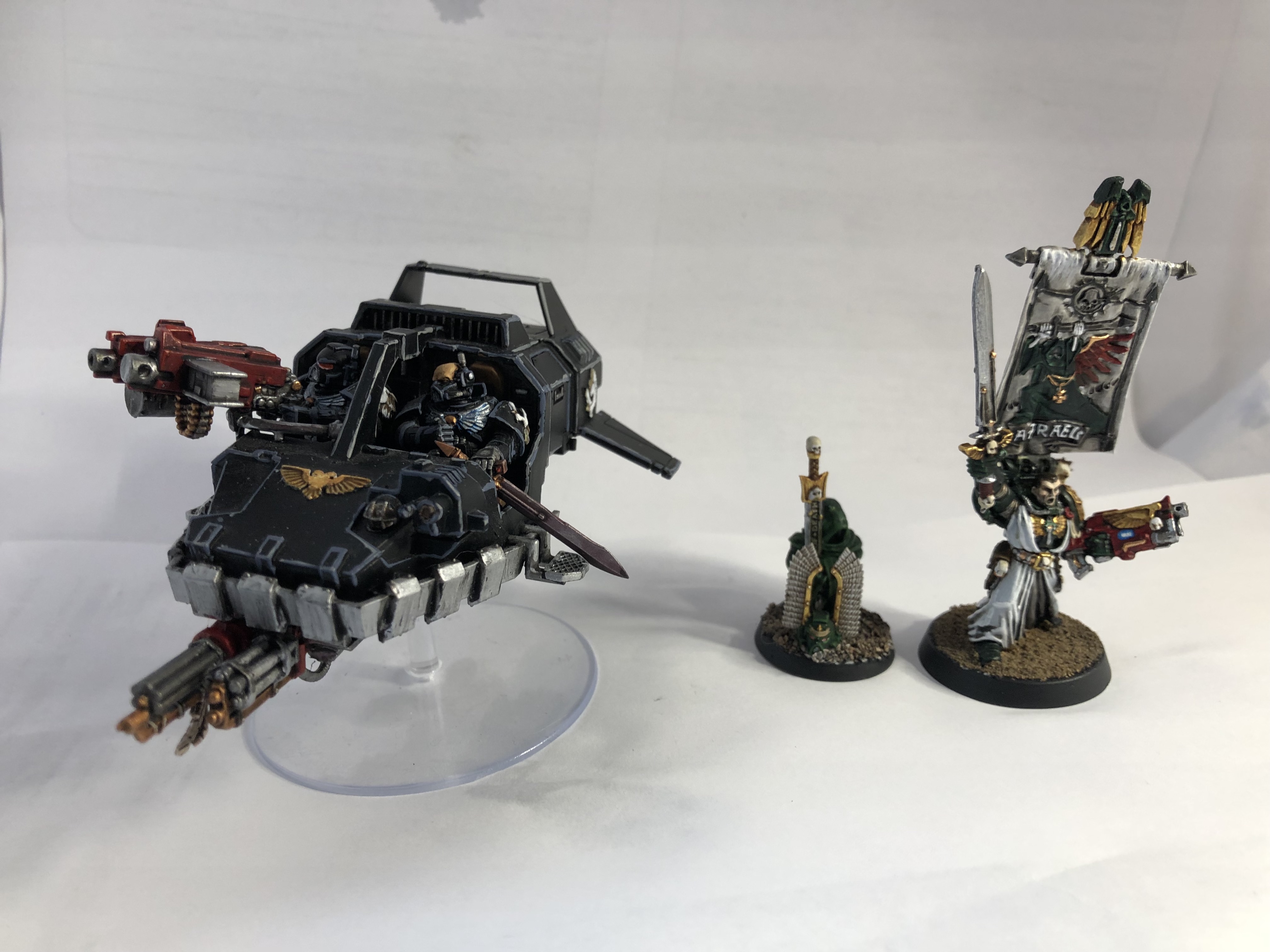 warhammer 40k dark angels tactics