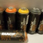 Montana Black Spray Cans