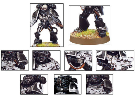Iron Hands classic upgrade kit from 3rd edition