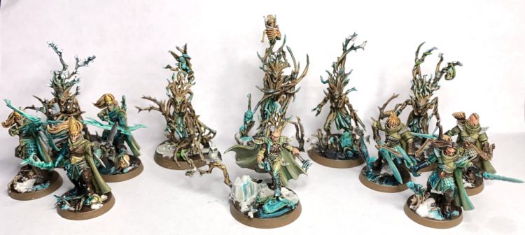 A Wanderers/Sylvaneth warband