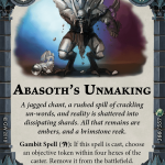 Abasoth’s Unmaking