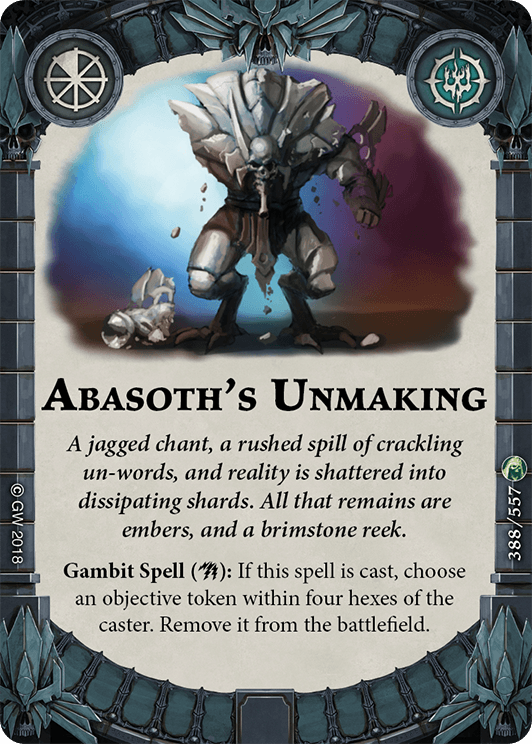 Abasoth's Unmaking