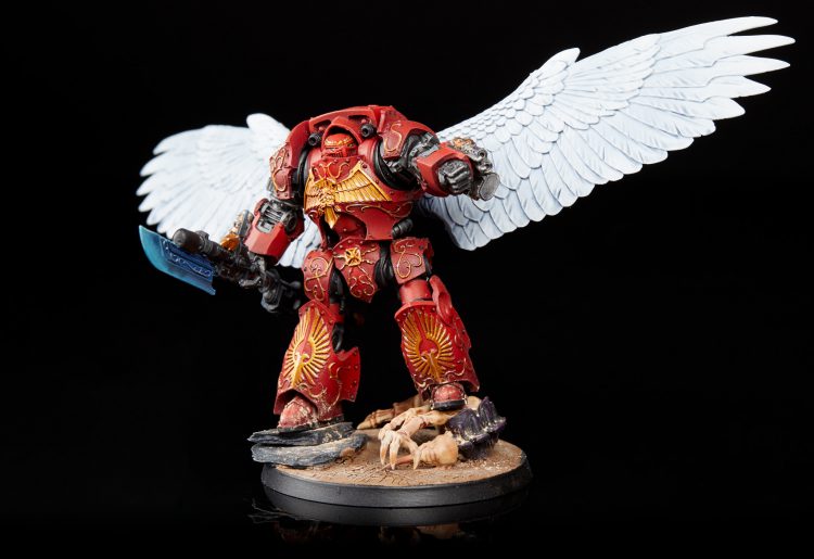 Blood Angels Librarian Dreadnought