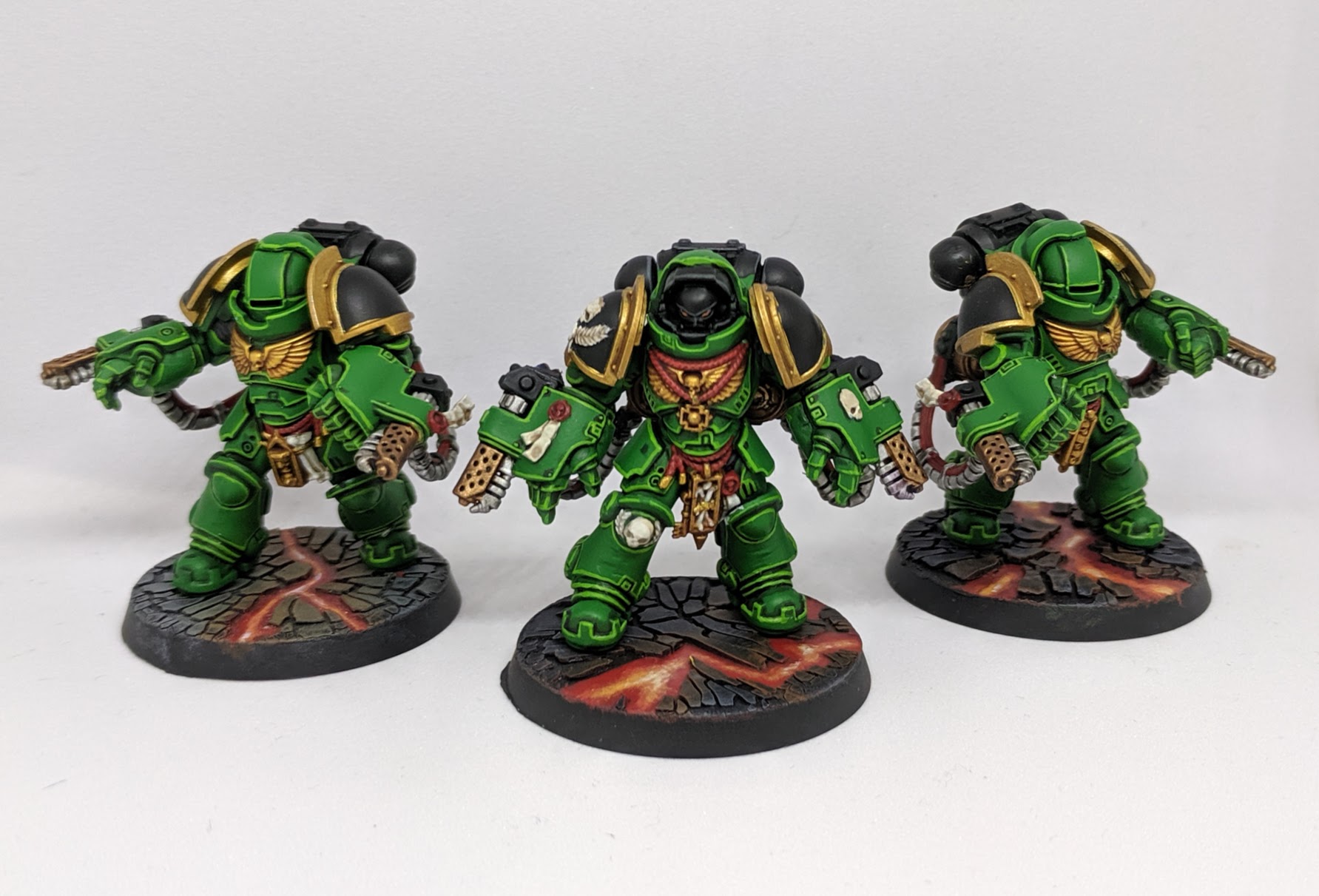 Warhammer 40k Space Marines Salamanders Adrax Agatone - Armada Games