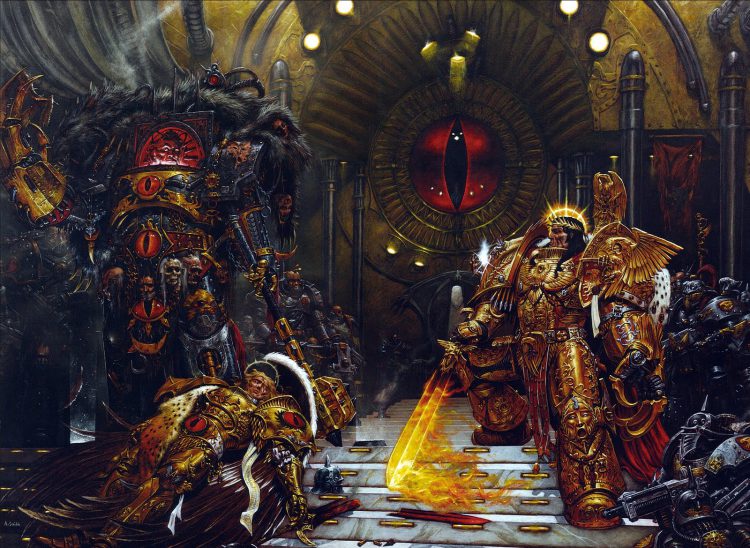 The Emperor vs. Horus