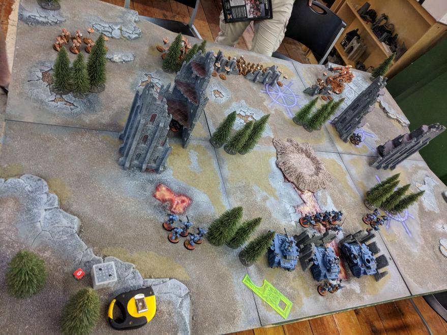 I made a MASSIVE Warhammer 40k Gaming Board 