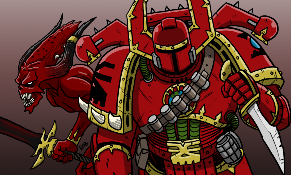 Warhammer battle-butchers of khorne-juggernaut 3