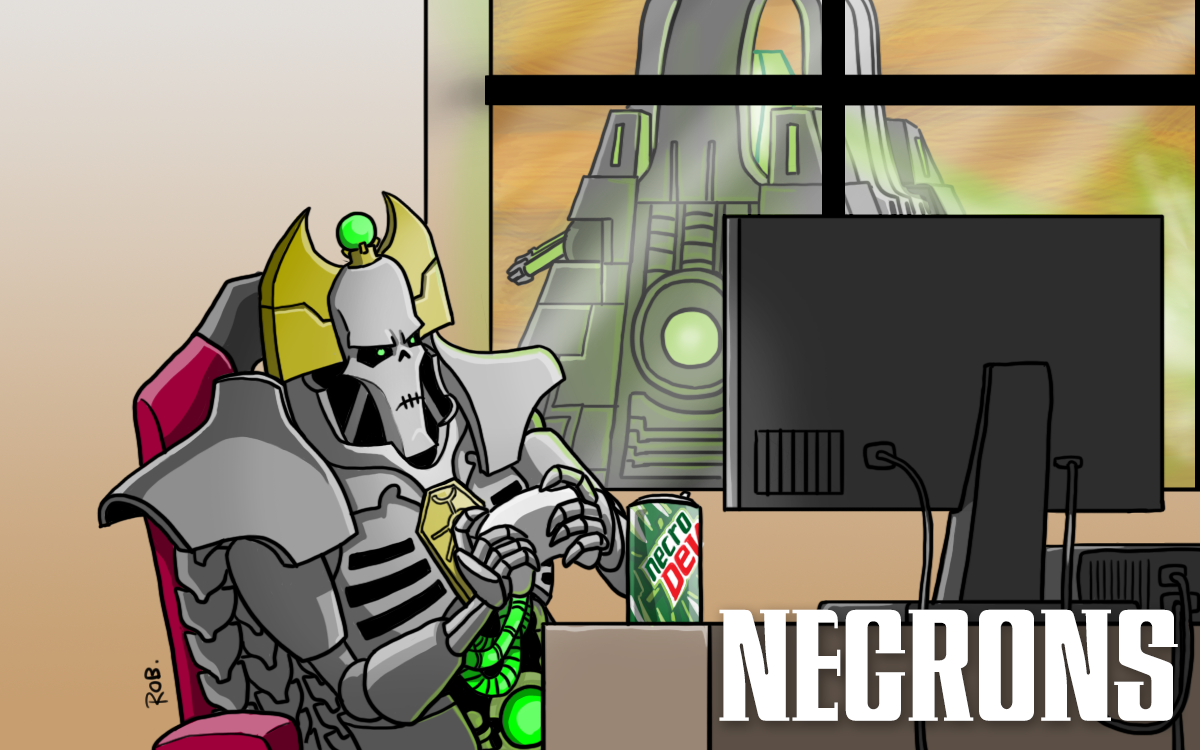 warhammer 40k necron tactics