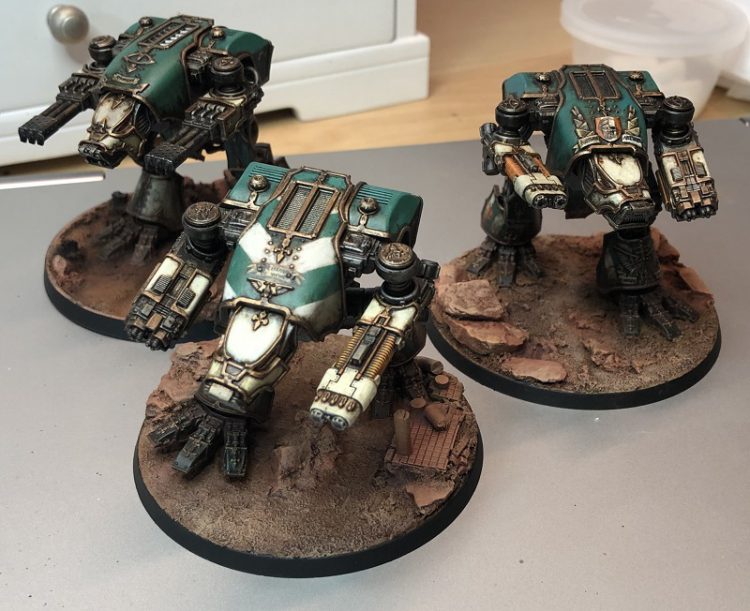 Legio Krytos Warhounds.