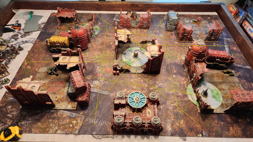 Large 7-Piece Tournament Ruin Terrain Lot – Warhammer 40K & Kill Team