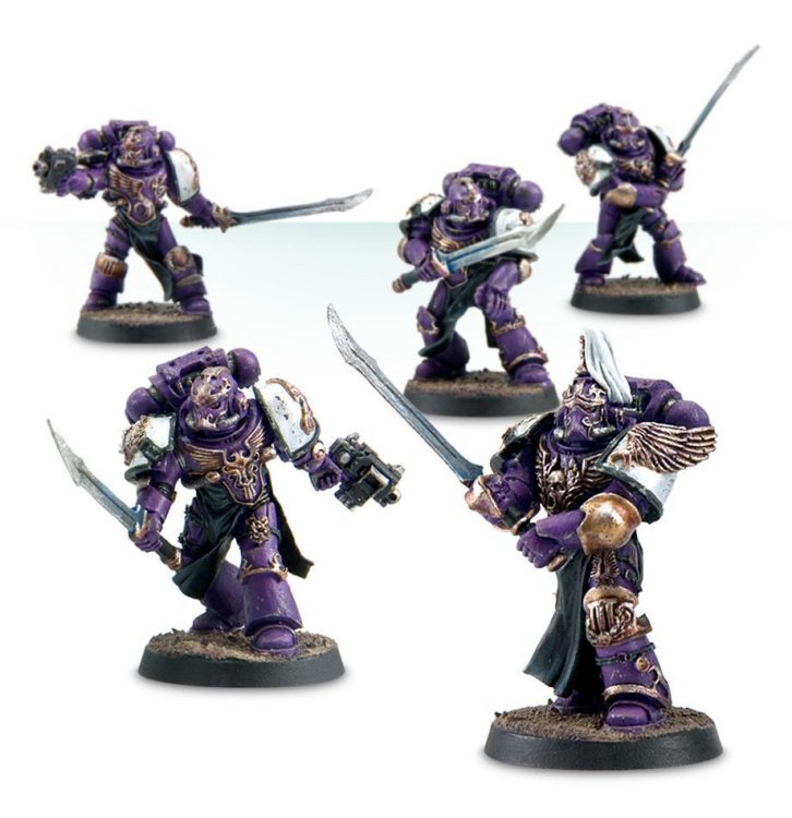 In stock Painted Emperor's Children Praetor Warhammer Horus Heresy