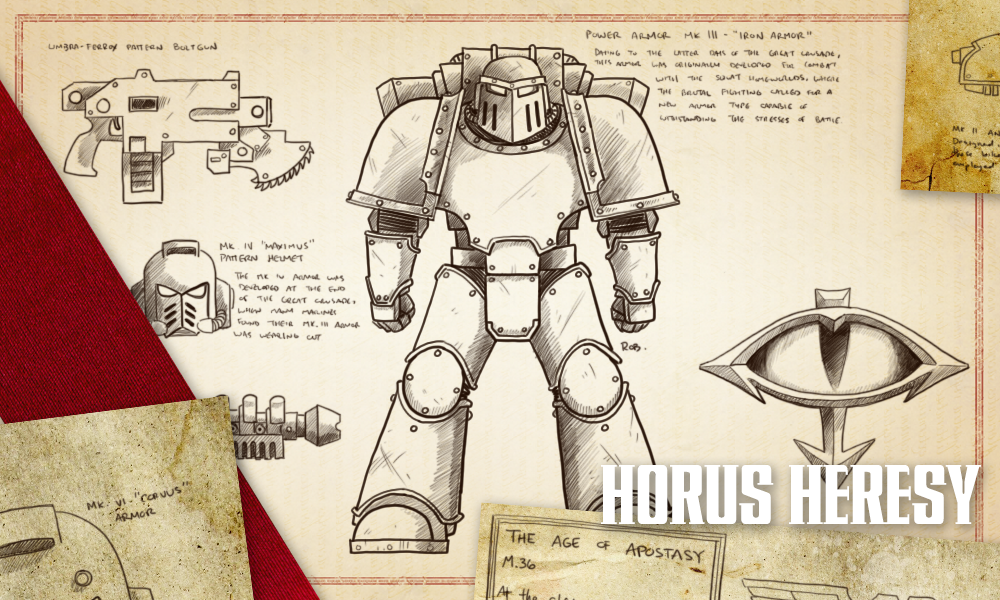 Horus Heresy: Finding Your Traitor Background | Goonhammer