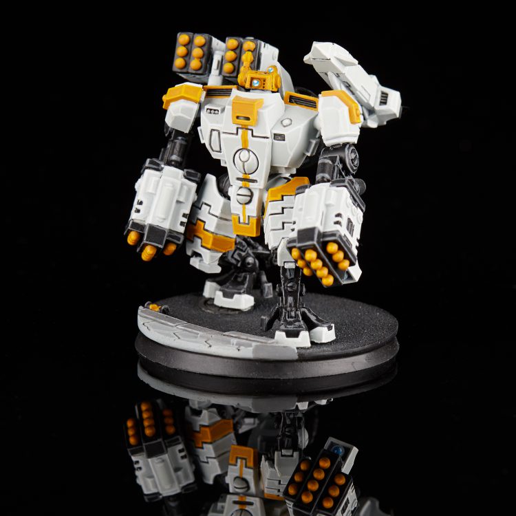 Tau Broadside Battlesuit with Missiles