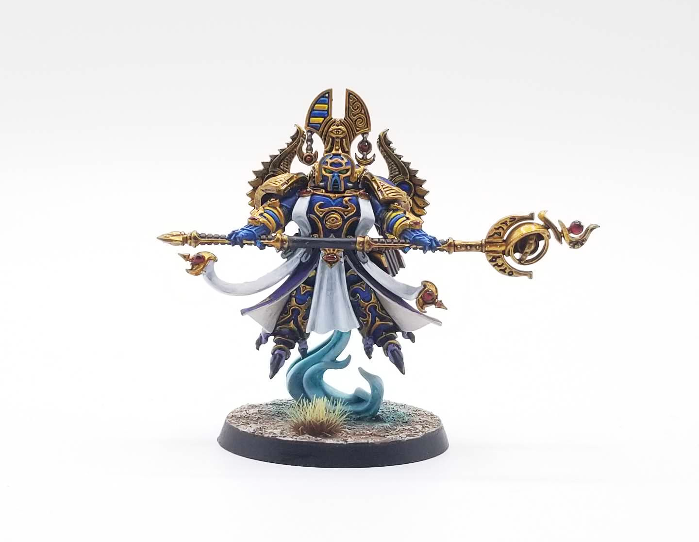 Thousand Sons: Exalted Sorcerer  Warhammer, Thousand sons, Warhammer 40k  artwork