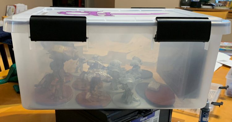 Jucoci Miniatures Storage Case Miniatures Transport Case (Large Size) :  Toys & Games 