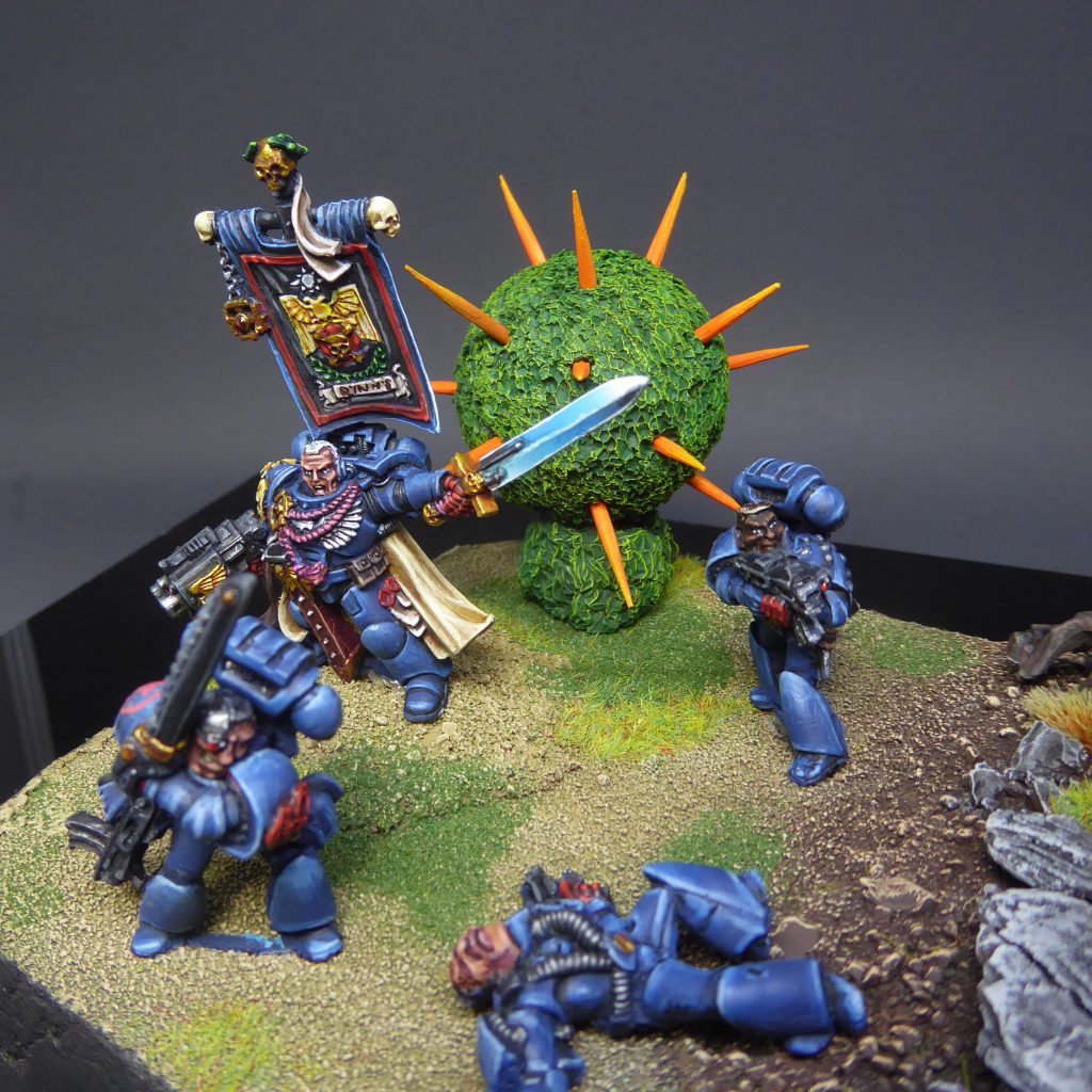 Crimson Fist Space Marines from Codex Creep by Craig "MasterSlowPoke" Sniffen