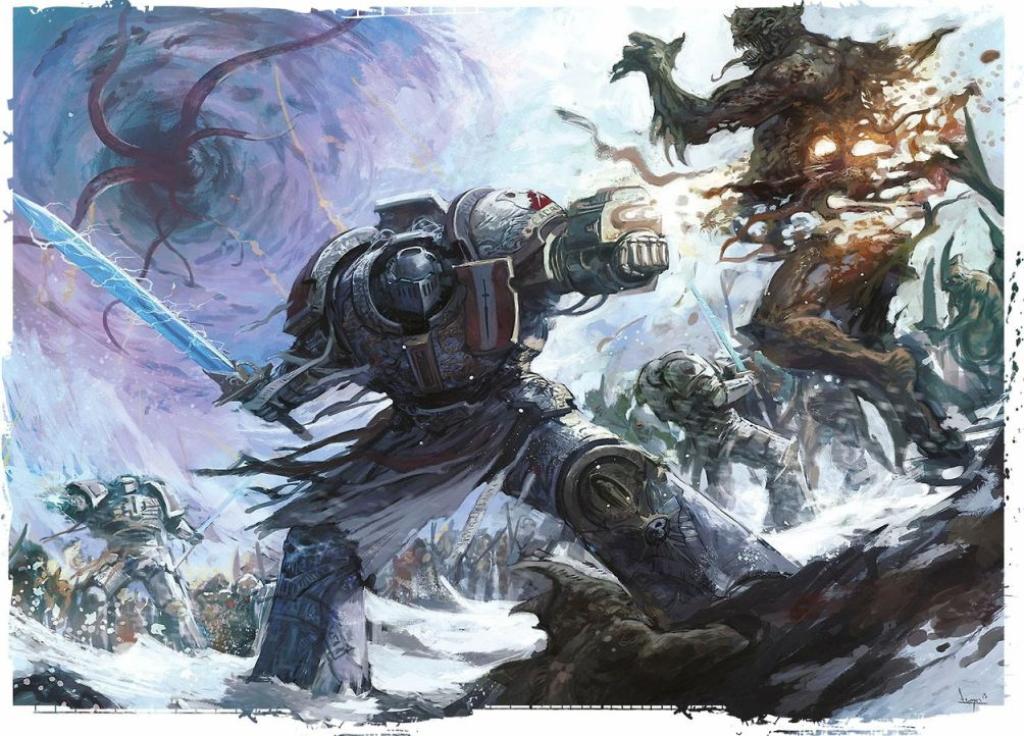 Grey knight 40k  Grey knights, Warhammer 40k artwork, Warhammer 40k