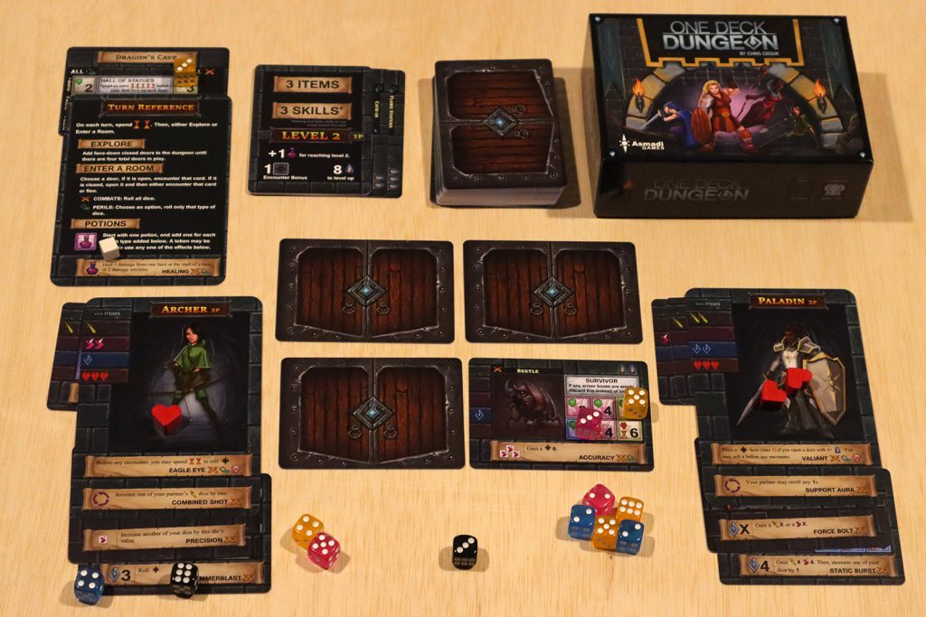 One Deck Dungeon: Gameplay