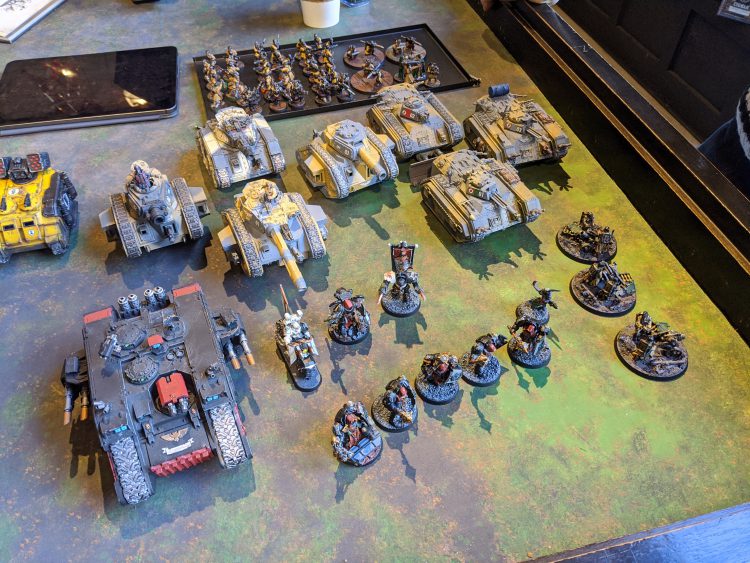 Cristian's Astra Militarum Army