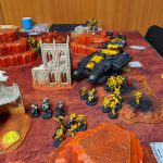 Slightly thinned out Imperial Fists take out Aeldari