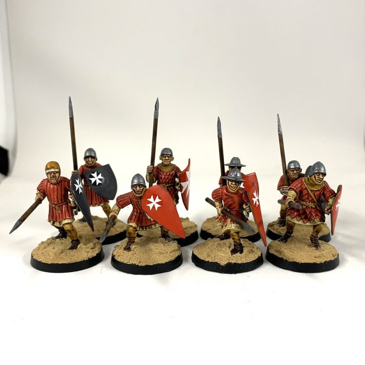 Milites Christi spearmen