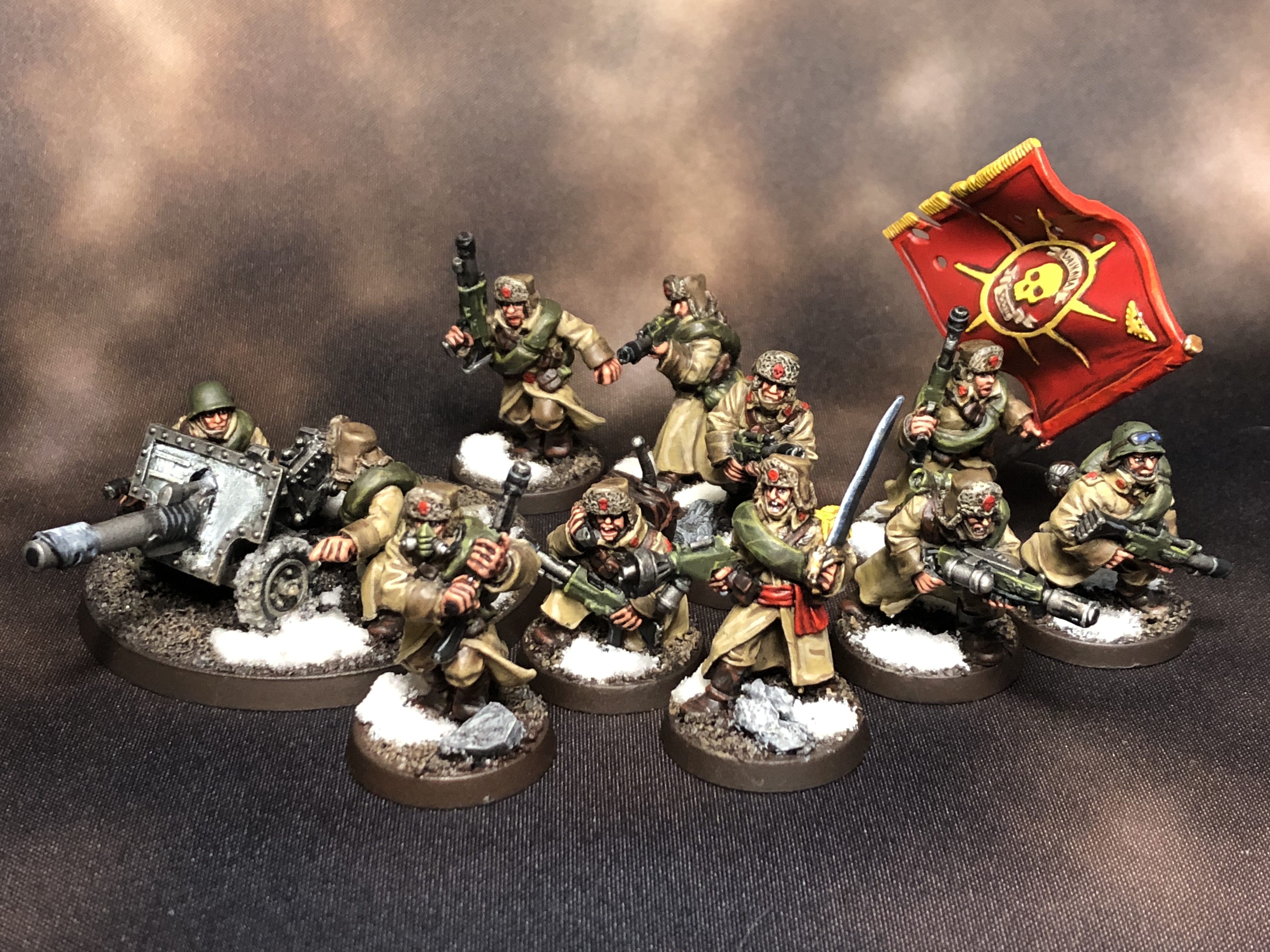 Painted Multi-Listing Astra Militarum Imperial Guard CATACHAN SCOUT SENTINELS