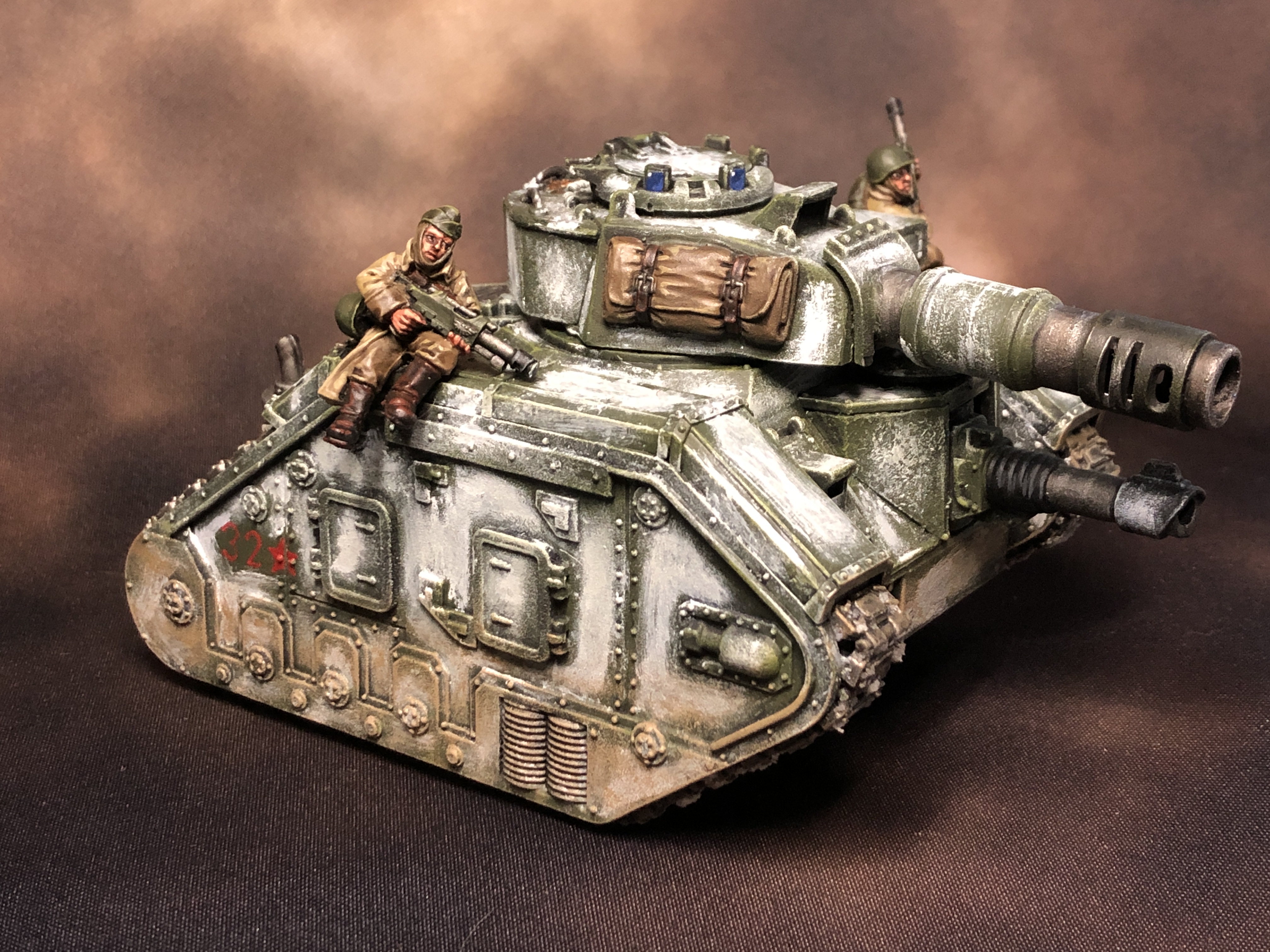 Warhammer 40k Astra Militarum Leman Russ Tank Commander Bits 