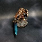 Adeptus Custodes with Sentinel Blade and Storm Shield by Crab-stuffed Mushrooms