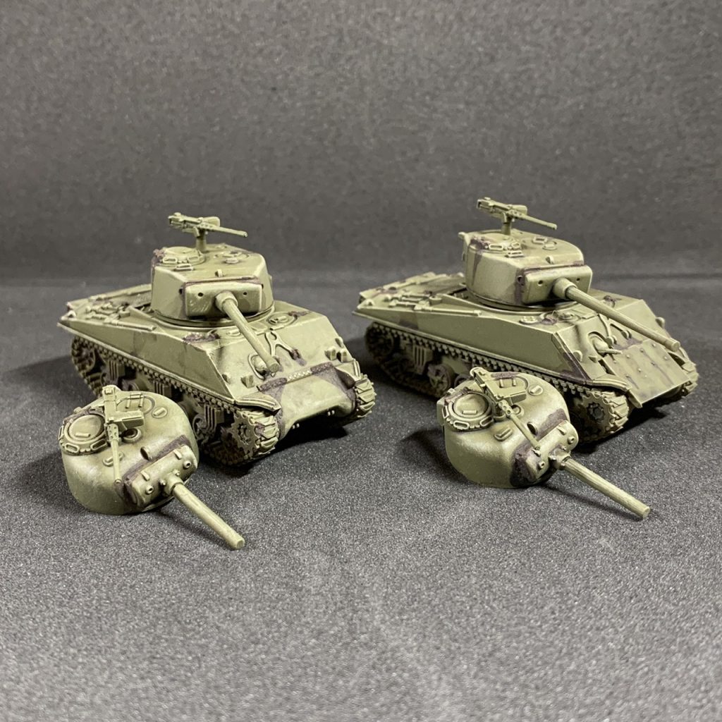 M4A3E Shermans. Credit: Pvt_Snafu