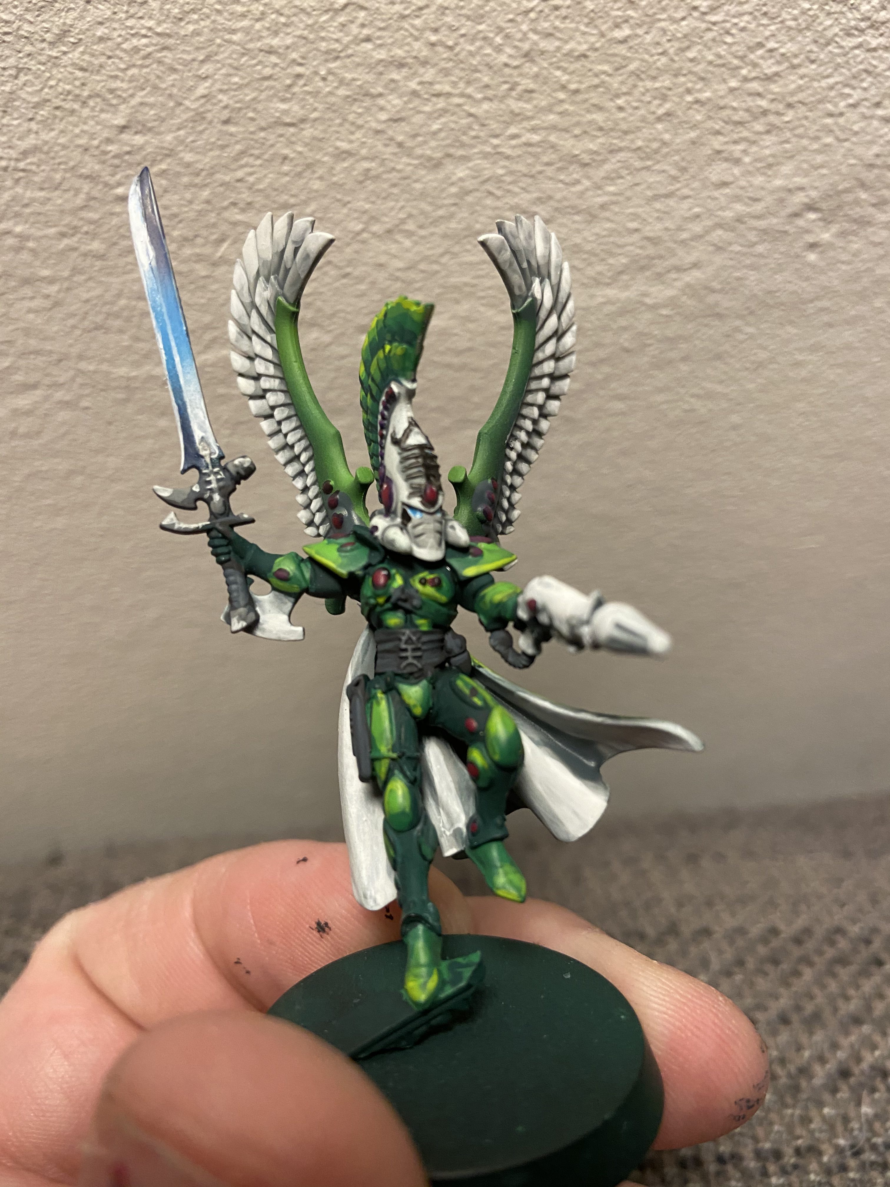 Autarch with Swooping Hawk wings