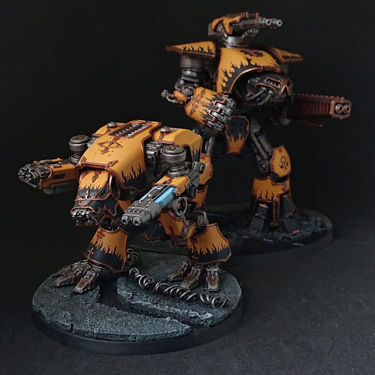 Legio Fureans Warhound and Reaver