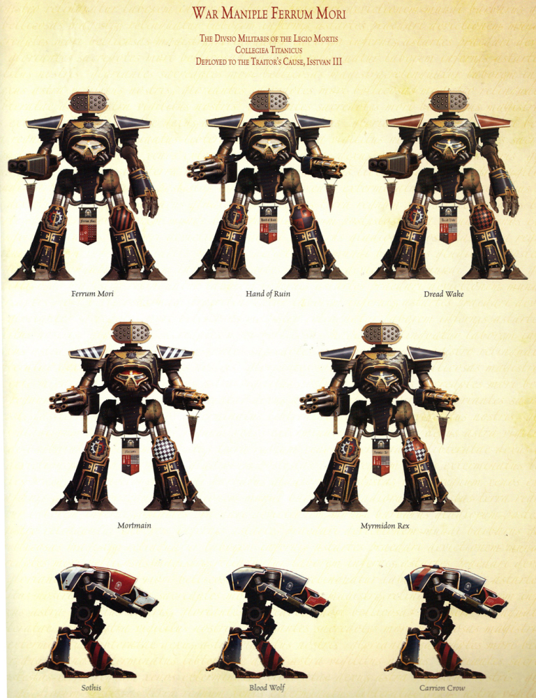 Mortis legio Warlord Wednesdays: