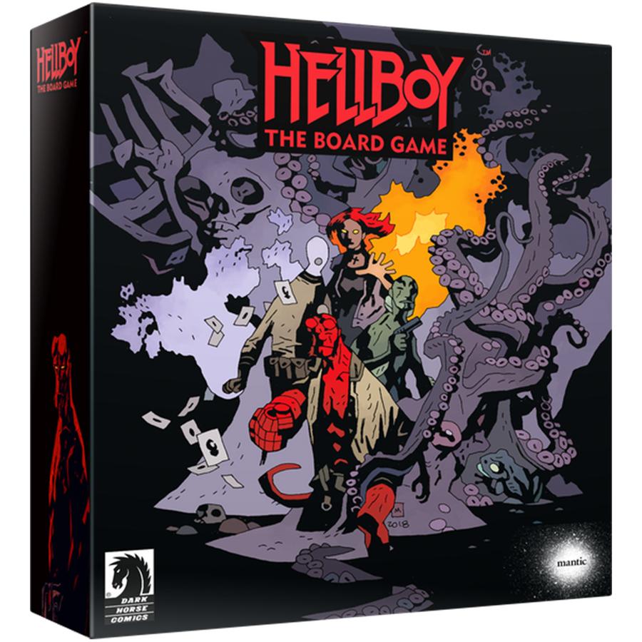 Mantic Hellboy The Boardgame Box Full Of Evil Kickstarter Exclusive
