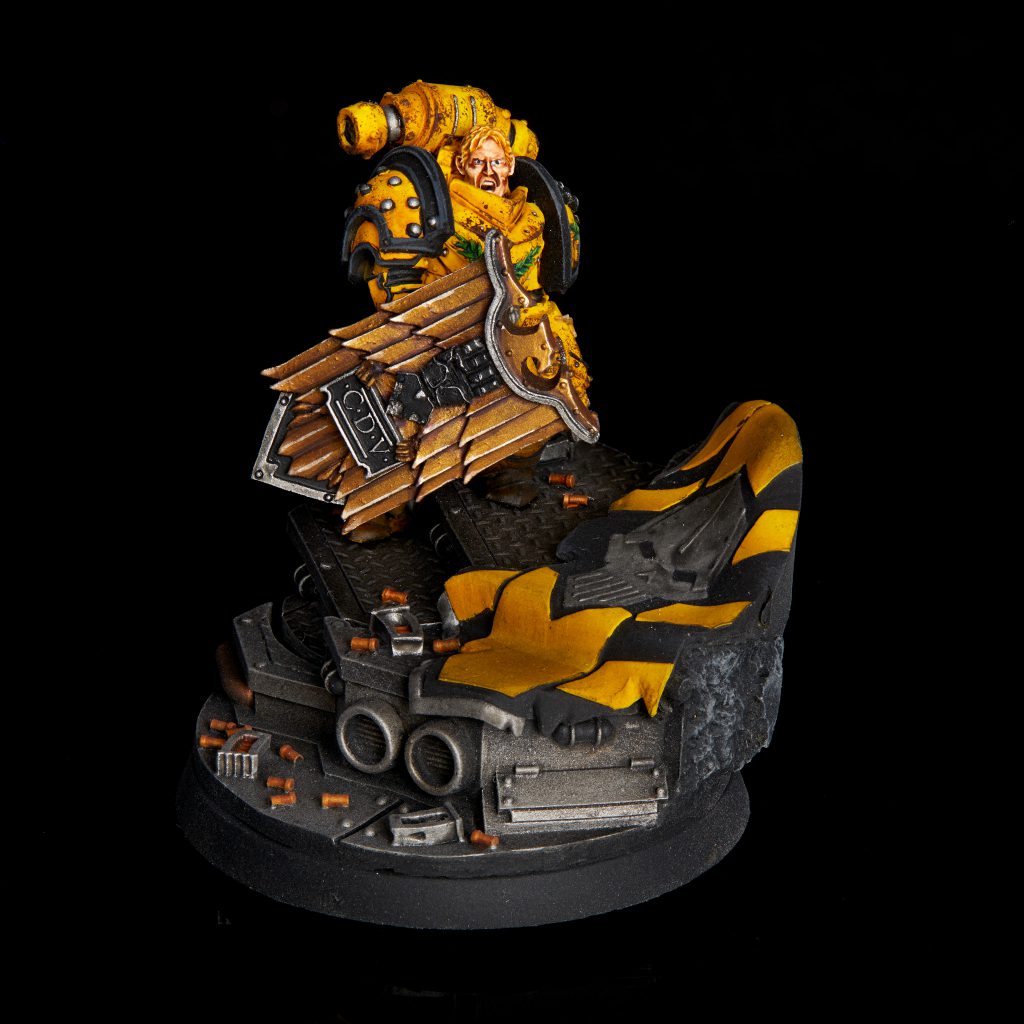 Imperial Fists Captain Alexis Polux