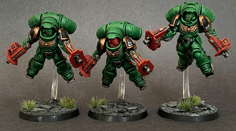 HOW TO PAINT Warhammer 40k Space Marines Salamanders Lieutenant